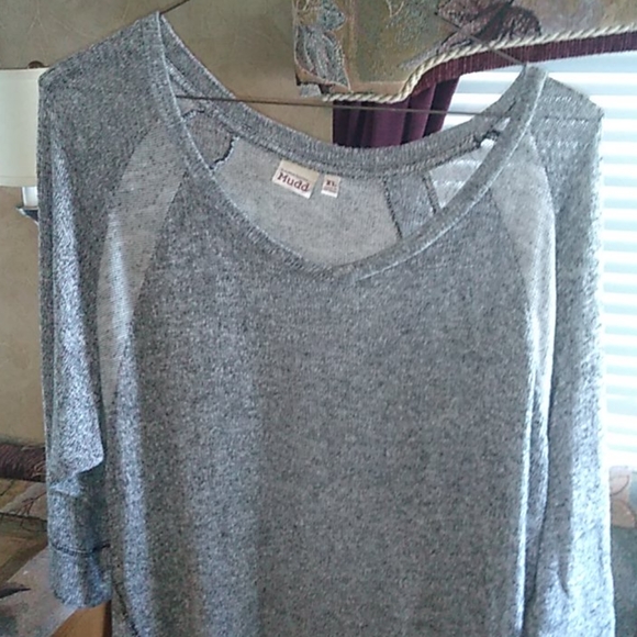 2 Toned Light Mudd Sweater - Picture 2 of 4